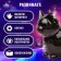 Puzzle 3D crystalline “cat”, 21 details, color mix
