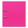 A4, 75 mm, Lamark, PVC, double-sided coating, metal edging, pocket for a spine, collected, pink/yellow