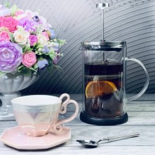 French press with double walls Lenardi, 0.6 l