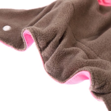 Panties-scammer, reusable, carbon-bamboo fabric, pink color, from 0-36 months.-8