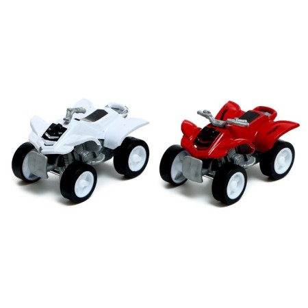 Truck Inertial "Avtovos", with 2 ATVs, color mix-4