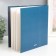 Photo album magnetic 26 sheets "Flowering on blue" density 550 g 3x23.5x22.7 cm