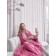 Raspberry blanket, size 200x220 cm, red color