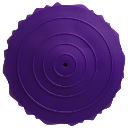 Half -sphere massage onlytop, 16x16x9 cm, purple color-2