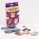 Diamond mosaic on a wooden magnet for children "Cute Beasts", a set for creativity
