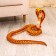 Soft toy "Cobra", 30 cm/200 cm, yellow color