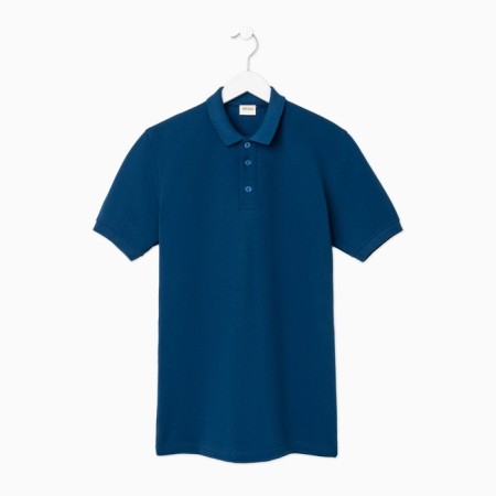 T-shirt (Polo) Male Minaku Regular Fit: Blue color, river 48-7