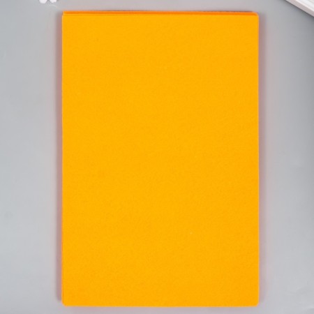 Hard felt 1 mm 20x30 cm orange mix-3