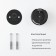 The socket W5871051 with the grounding of Vintage, black matte chromium