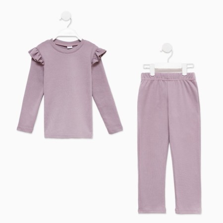 Kit for children (jumper, trousers) minku: casual collection lemesis color, height 104-6