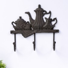 Decorative metal hooks 