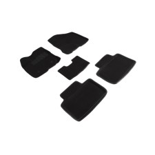 Pile rug for Lada Vesta, 2015-, black