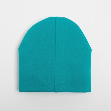 Children's hat, emerald green color, size 44-47 cm-2