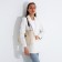 Bag-tout on lightning, beige color