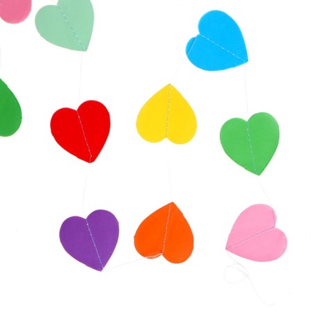 Suspension for the ball, paper, 1 m. Mix-3