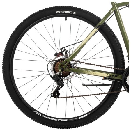 Bicycle 26 "Foxx Caiman, green color, p. 14"-7