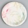Disposable paper plate "Happy Birthday", flowers 18 cm