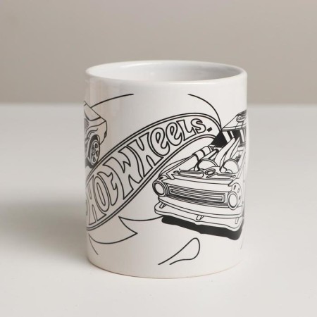 Mug for the painting "Hot VILS" (paints, brush)-3