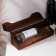 ADELICA's wine box "Tuscan", 33.5 × 10 × 10.2 cm, color dark chocolate