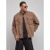 Jeaning jacket, size 48, brown color