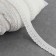 Gum openwork linen, 14 mm, 100 ± 1 m, white color