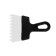 Rolling spatula, 150 mm, tooth 8 mm, stainless steel