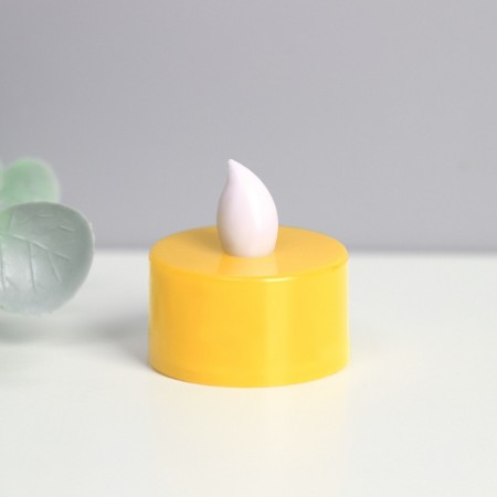 LED candles, nightlights Led Risalux "For wonderful moments!" set 2 pcs., yellow, rgb, 3.5 × 3.5 × 4 cm-2