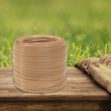 Artificial rattan 6 mm 500 m wave (beige)