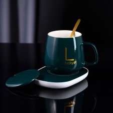 Heated LSK-1501 heating, mug, from USB, 16 watts, green