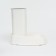 Auto feeder with a beveled bowl, non -slip legs 3.8 liters, white