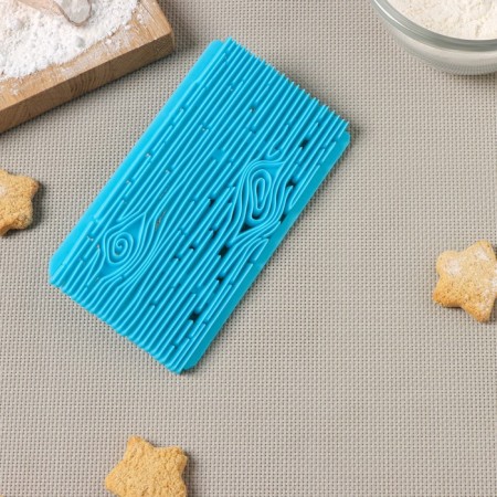 Printing for marzipan and dough the bark of the bark, 15 × 8 cm