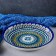 Largan Rishtan ceramics "Patterns", 25 cm, blue