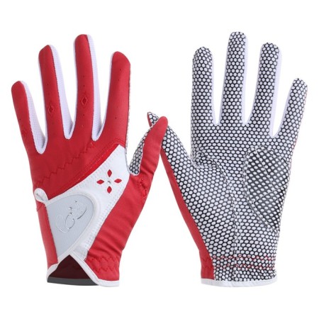 PGM golf gloves, female, steam, anti -slip, microfiber, size 19-1