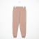 Pants for the boy are beginning, beige color, height 140 cm