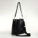 Women's bag on magnet Textura, average size, black color