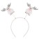 Carnival rim "deer", silver color