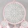 Dreams 4 rings "Lace Flower" Pink 24x54 cm