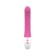 Duet little vibrator, anal-vaginal, 9 modes, 23x3.5 cm, silicone, pink color
