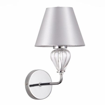 Wall lamp EVOLUCE. Sle107411-01. Dalida. 1x60 watts, E14, 16x29.5 cm, chromium color-5