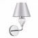 Wall lamp EVOLUCE. Sle107411-01. Dalida. 1x60 watts, E14, 16x29.5 cm, chromium color