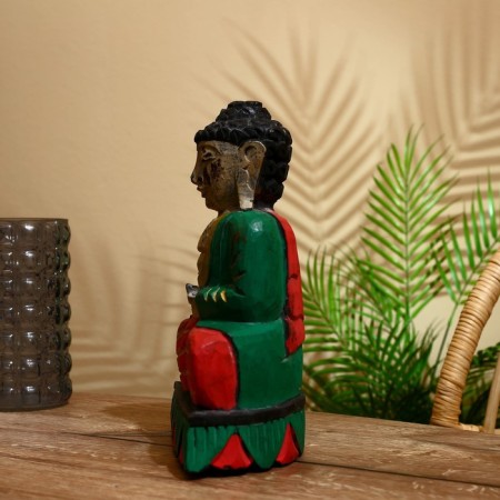 Souvenir "Buddha" Albezia 23x12x40 cm-2