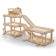 Wooden designer "Parking with car service"