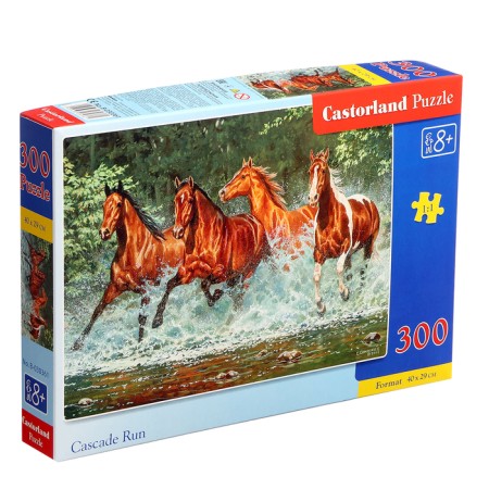 Puzzle "Horses running on water", 300 elements