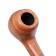 Chicken pipe for tobacco "Commander premium", classic, red tree, length 15.4 cm, D-1.8