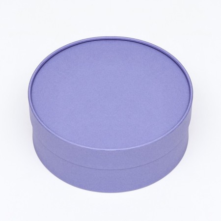 Gift box "Tenderness" purple, hooked without a window, 20.5 x 7 cm-1