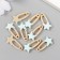 Decor for creativity Plastic "Bulavochka with an asterisk" 2.4x1 cm