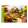 Album for drawing A4, 40 sheets, on the crest, "picturesque corners", covered cardboard, perforation for separation, block 100 g/m2, mix