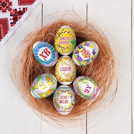 Easter heat -shaped film "Verba" for 7 eggs