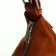 Women's bag with lightning, brown color
