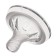 Nipple for a bottle, +6 months (x), Natural, wide throat 50mm., Physiological No. 4